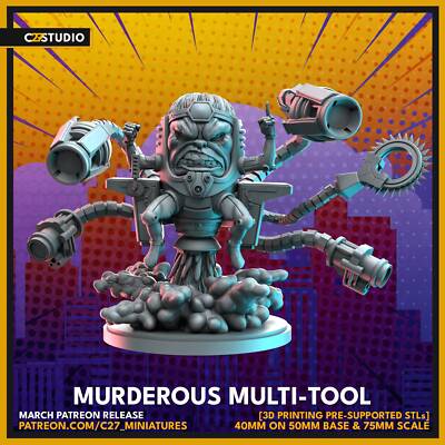 Murderous Multi-Tool | 40mm Crisis Protocol | Tabletop Gaming | Tabletop