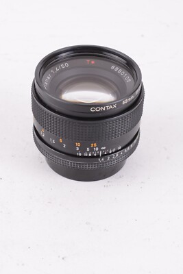 Contax Planar Zeiss 50mm f/1.4 Prime Film Camera Lens #T