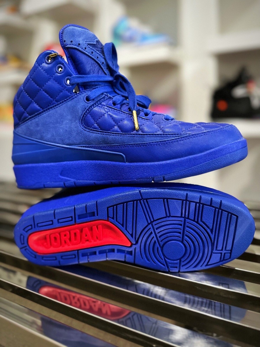 Size 8 - Jordan 2 Retro x Just Don Varsity Royal 2015