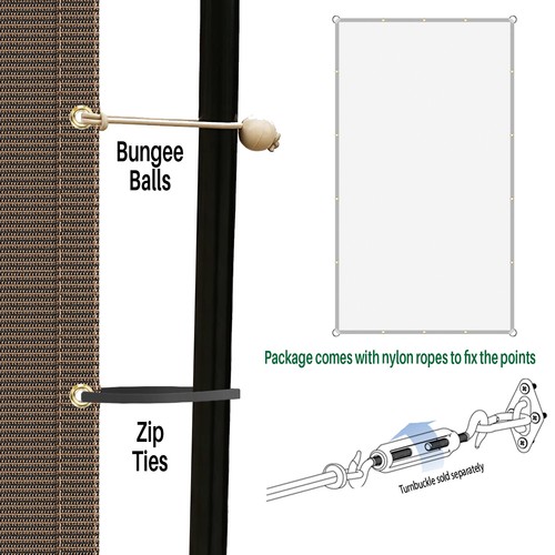 Rectangle Straight Edge Sun Shade Sail Cover for Garden Home 6/8/10/12ft Outdoor - Picture 11 of 34