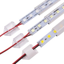 5pcs 12V 50CM 36 LED Hard Bar Light Tube Strip Aluminum Cabinet Car Caravan Home