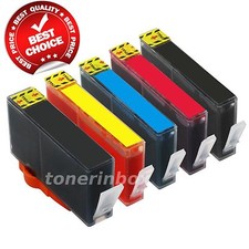 5Pk Compatible 564XL Ink Cartridge For HP Photosmart 7510 7515 7520 7525