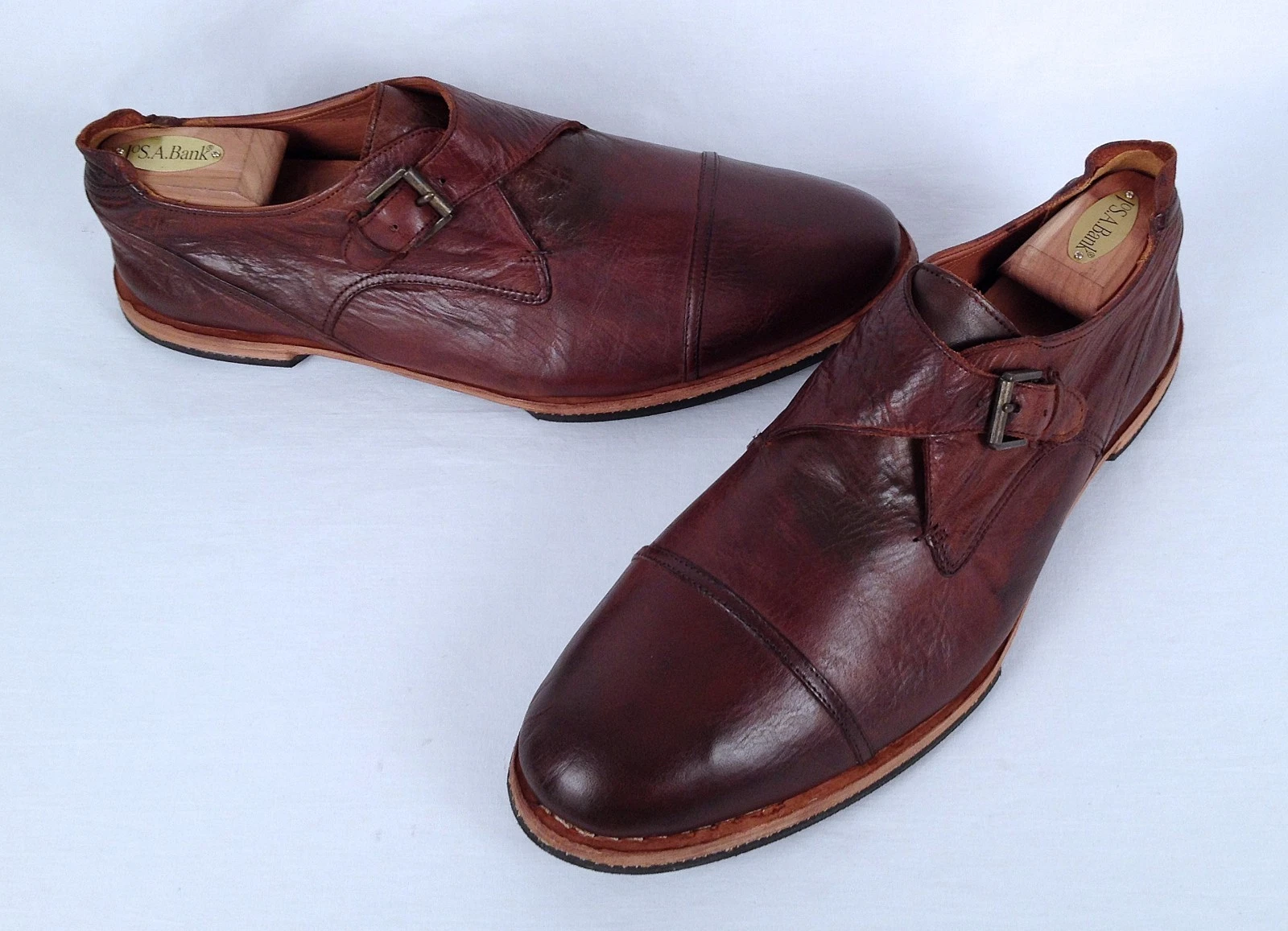 Timberland 'Lost History' Cinturino Monk Marrone Taglia 13 Etichetta 12 (A7)