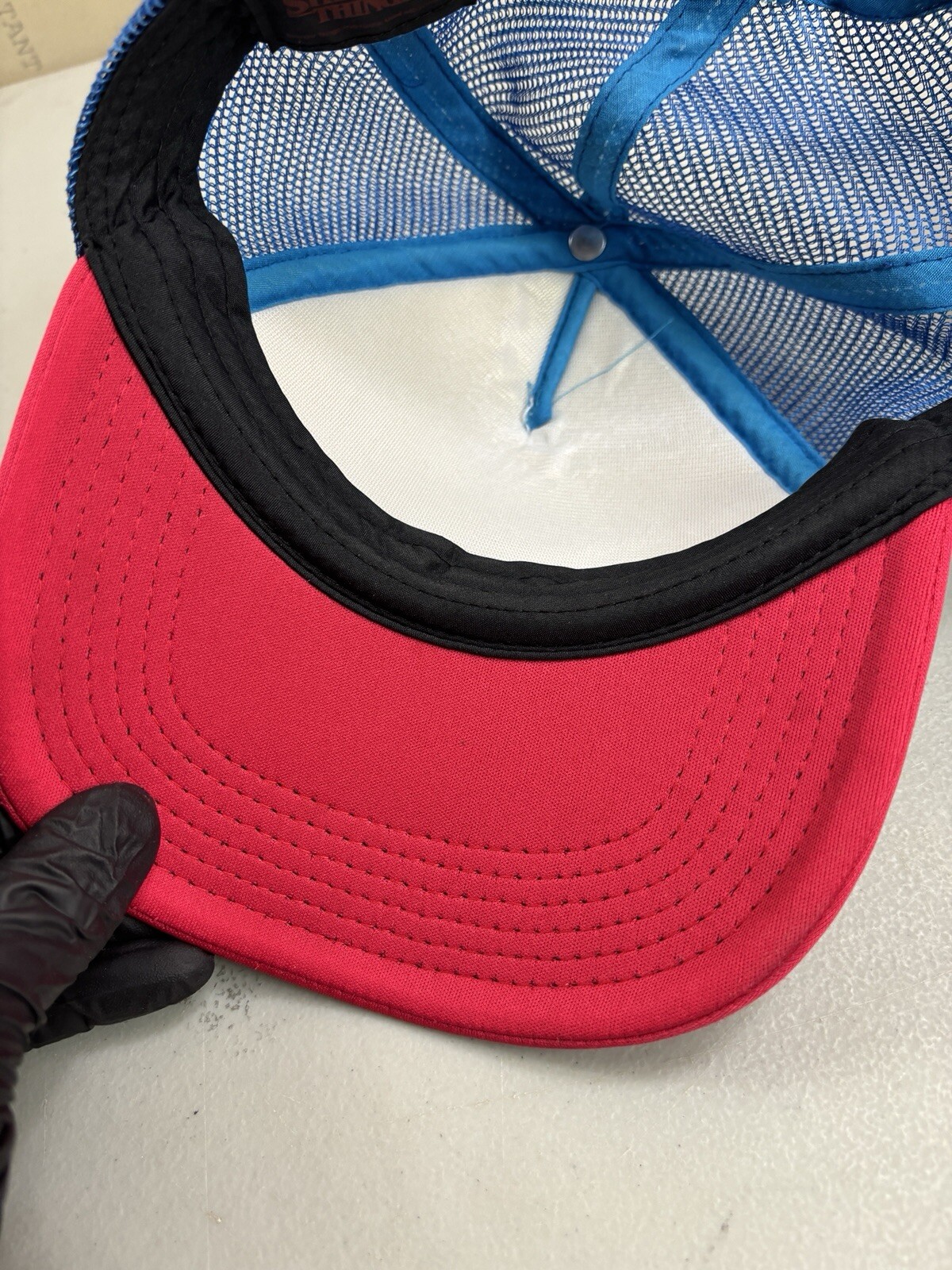 Stranger Things Hat Snap-back Trucker Style Cap M… - image 8