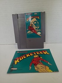 Rocketeer (Nintendo Entertainment System, 1991) NES Cartridge With Manual.