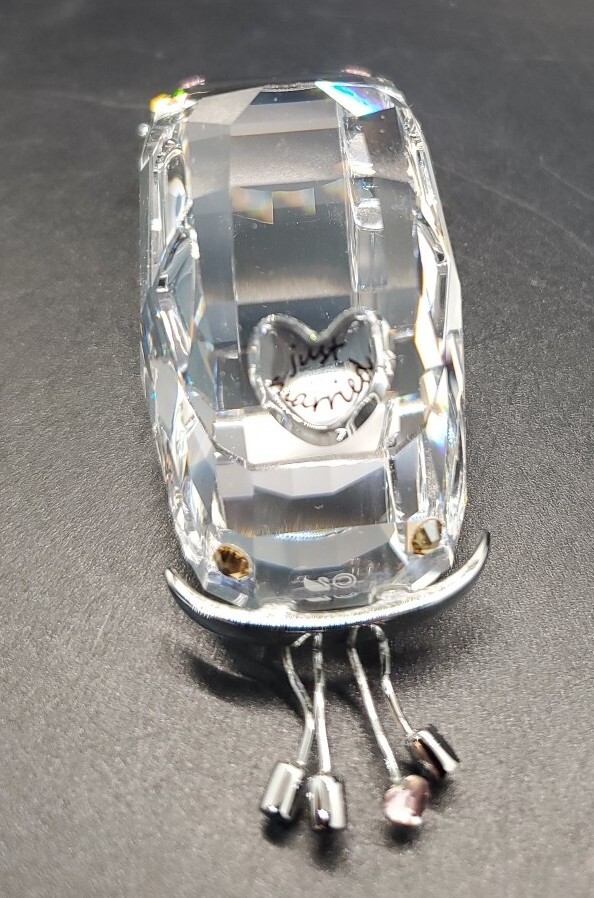 Swarovski Crystal Just Married Car 5492225 VW Bug Wedding