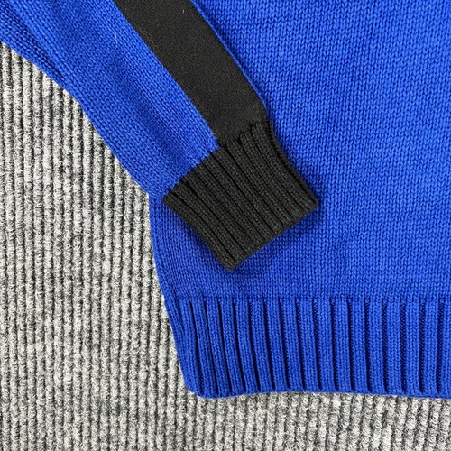 Polo Ralph Lauren Sweater Youth Boys XL Extra Large Blue Long Sleeve Shawl Neck - Picture 5 of 11