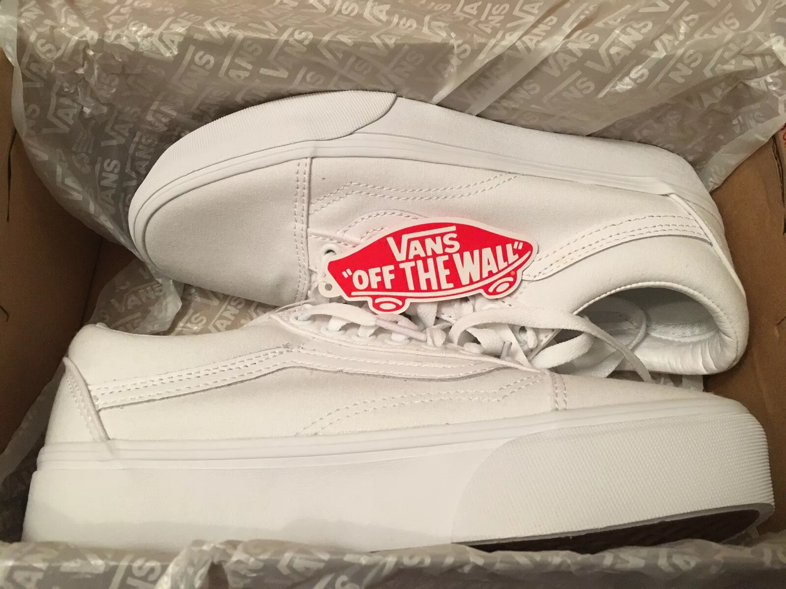 vans old skool platform ebay