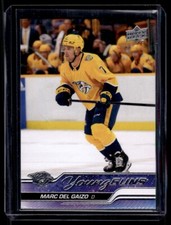 2023-24 Upper Deck Young Guns Marc Del Gaizo Rookie #498 Nashville Predators