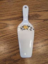 Vintage Decorative Porcelain Cake Server Cutter Holiday Wedding Birthday Etc.