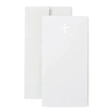 White Cross - 10 ct. Print at Home Invitation Kit