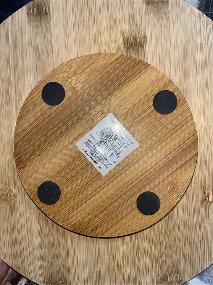 12 Inch Lazy Susan Bamboo Taco Tuesday - Image 3 of 4