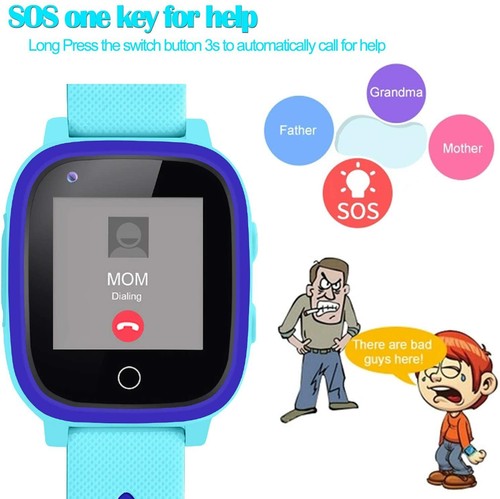 4G Smart Watch Kids WiFi Phone Smartwatch with GPS Tracker IP67 Waterproof - Picture 26 of 54