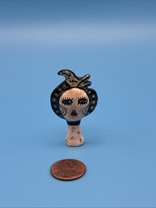 Vintage Handmade Georgia Souvenir Miniature Sculpture
