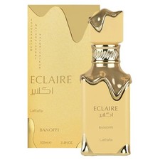 Eclaire Banoffi Lattafa profumo arabo unisex floreale fruttata gourmand 100ml