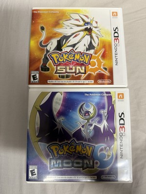 Pokémon Sun and Moon (Nintendo 3DS, 2016), (MOON HAS COMPLETED DEX)