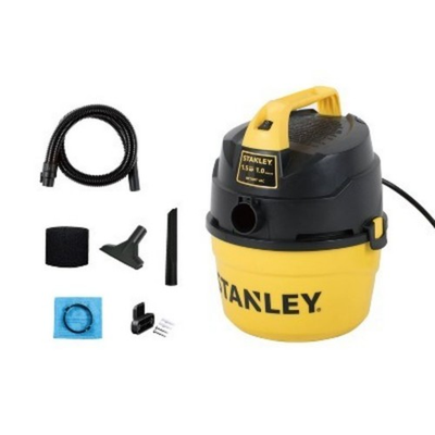 #ad Stanley 1gal Portable Wet Dry Vacuum Yellow $48.99