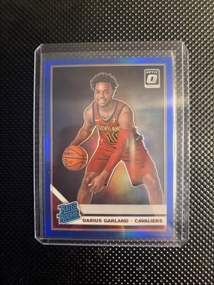 2019-20 Donruss Optic Darius Garland Blue Prizm Rookie RC /59 Rated Rookie SP