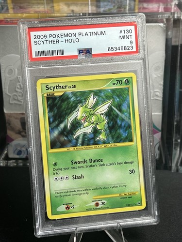 Scyther graded PSA 9 for sale on eBay