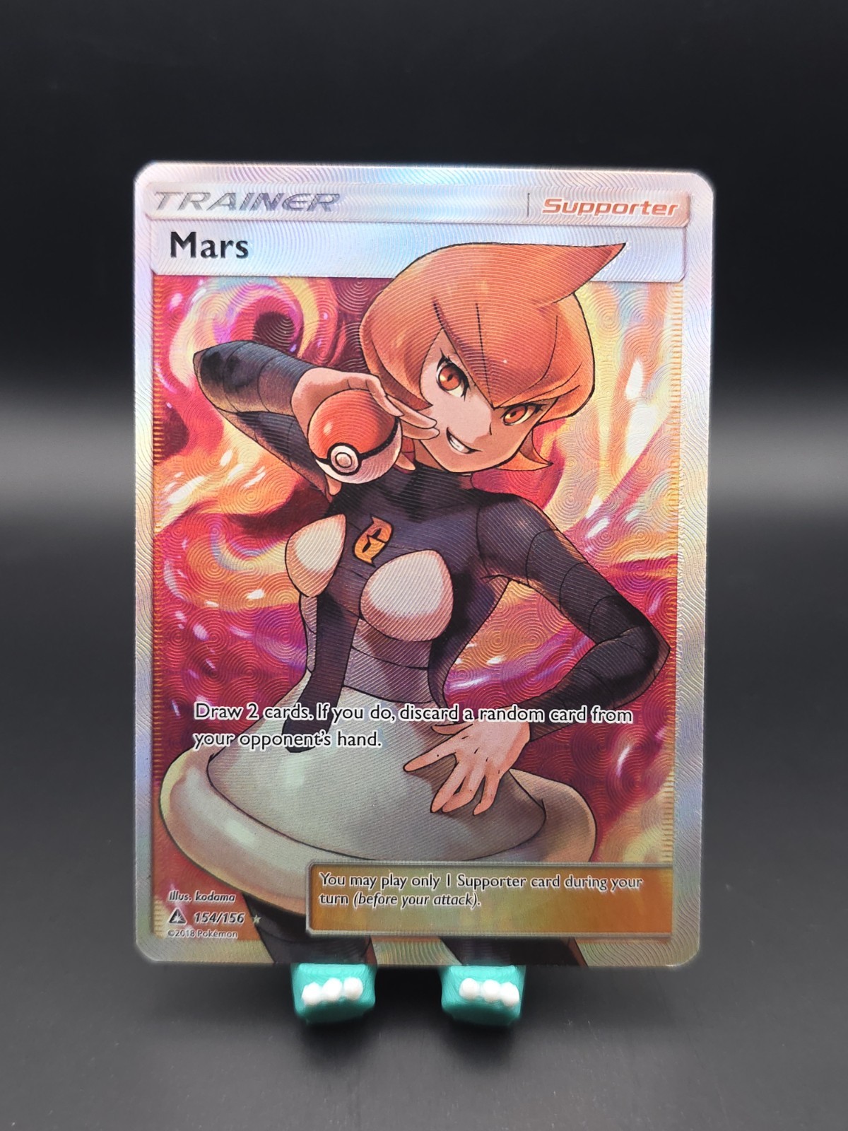 Mars 154/156 SM Ultra Prism Full Art Ultra Rare Card Pokemon TCG NM
