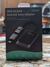 Wireless Android Auto Adapter for Cars Wired to Wireless