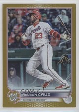 2022 Topps Update Gold Foil Nelson Cruz #US194 0nr3