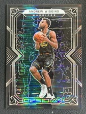 Andrew Wiggins 2021-22 Panini Obsidian Base Electric Etch Asia #50