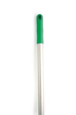 Food Hygiene Colour Coded Aluminium Brush Broom Mop Handle Metal Screw Fit Green