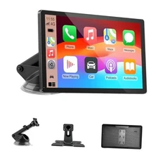 CarPlay Screen for Car, 9'' Wireless CarPlay & Android Auto - Smart Black