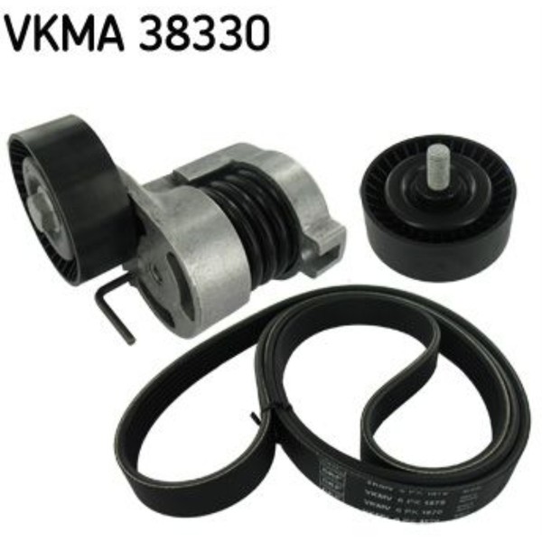 Skf Keilrippenriemensatz Keilrippenriem FüR Bmw 1Er E87 E81 3Er Compact E46-image