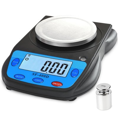 600g x 0.01g Science Digital Scale Lab Balance Gram Scale Accuracy Electronic...
