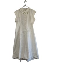 UNIQLO+J Jil Sander Cotton Linen French Sleeve Long Dress Used