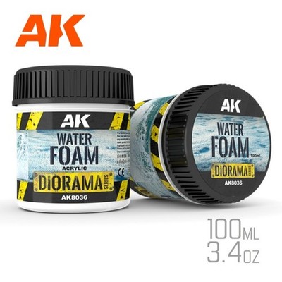 AK Interactive: WATER FOAM - White Water Effects FX Foam - AK8036