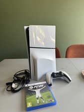 Sony PlayStation 5 Slim White Console 1TB Disc Drive With FC 25 game