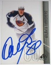 NIK ANTROPOV SIGNED 10-11 UPPER DECK SPA ATLANTA THRASHERS CARD AUTOGRAPH AUTO!!