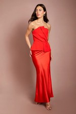 Coast Flame Red Pencil Dress Womens Occasion Dresses