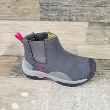 Keen Kootenay III Chelsea Boot Kids Sz 8 Waterproof Round Toe Pull On NWOB