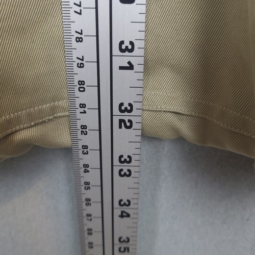 Vintage Tommy Bahama Mens 100% Silk Long Sleeve Quilt Lined Shacket Sz Large Tan - Picture 9 of 10