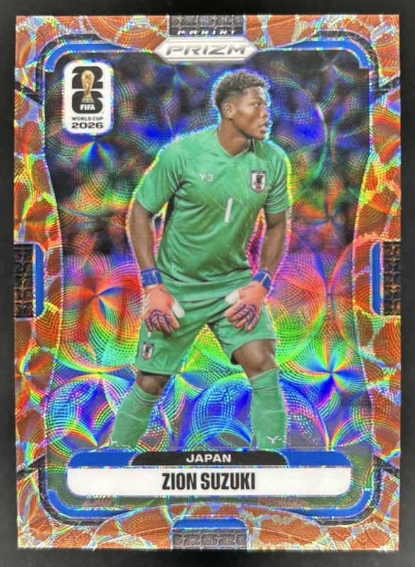 2026 Panini Prizm World Cup Zion Suzuki SP Choice Giraffe #262 Japan