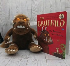 The Gruffalo Board Picture Book and 7in Gruffalo Plush