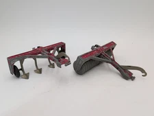 1/12 Toy Hubley Ford Tractor Implements Cultivator & Roller 