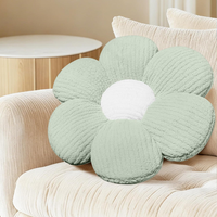 Ranjima Blumen Bodenkissen, Blumenboden Kissen Tatami BlumenföRmiges PlüSch-Deko
