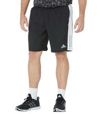 Adidas Men's Standard Own The Run Shorts, Black/White/Reflective Silver, X-Small