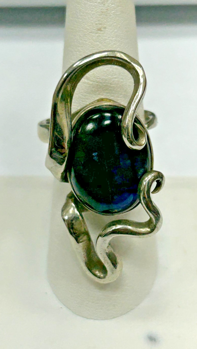 Unique Handmade Adjustable Size 925 Sterling Silv… - image 1