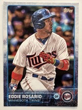 2015 TOPPS UPDATE EDDIE ROSARIO RC MINNESOTA TWINS #US341