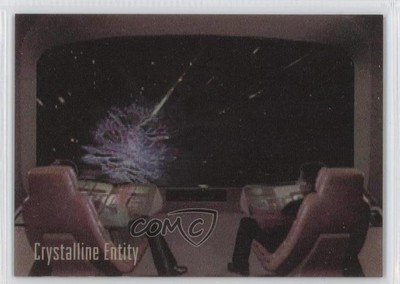 1996 SkyBox 30 Years of Star Trek Phase 3 3-D Motion Crystalline Entity #M2 0f8