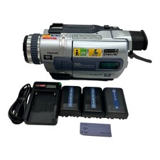 Sony DCR-TRV530 Digital8 Camcorder With 3 Batteries  Charger PLEASE READ 