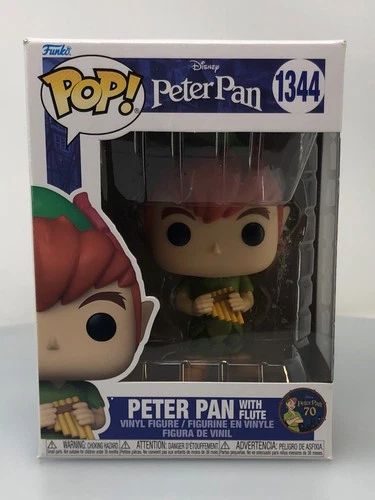 Funko Pop! Disney: Peter Pan 70th Anniversary - Peter Pan with Flute DAMAGED BOX