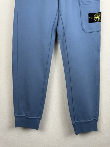 Felpa Joggers Stone Island Patch Logo Cargo Cotone Avio Blu Small Nuova con etichette - Foto 3 di 14