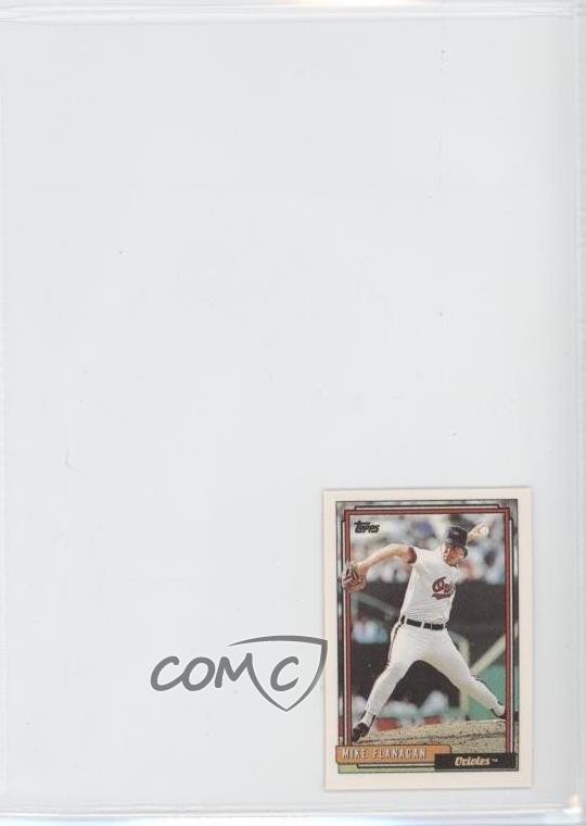 1992 Topps Micro Box Set Mike Flanagan #218 2u3
